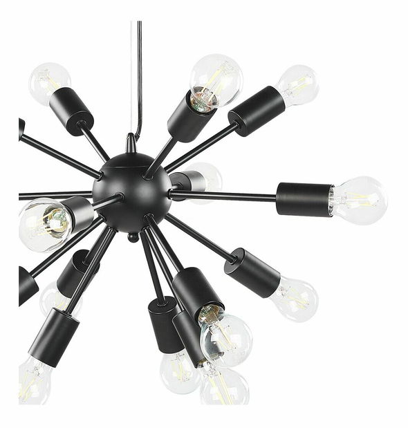 Závěsné svítidlo Barbro (černá)