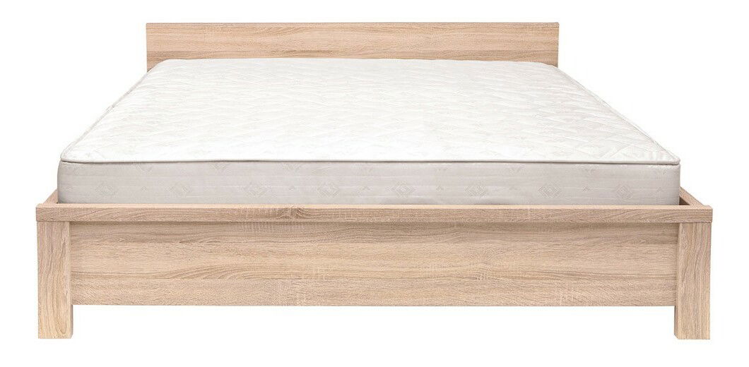 Manželská postel 160 cm BRW Kaspian LOZ/160 (Dub sonoma)