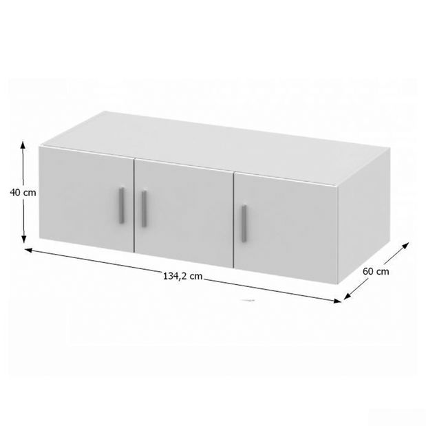 Nástavba na skříň Izetta Typ 7 (bílá)