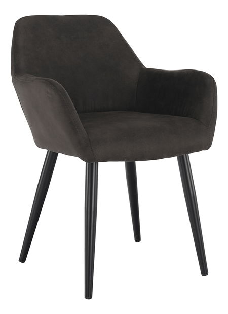 Designové křeslo Larnea (hnědá)