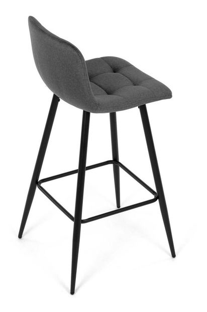 Barová židle Asegurando (tmavě šedá)