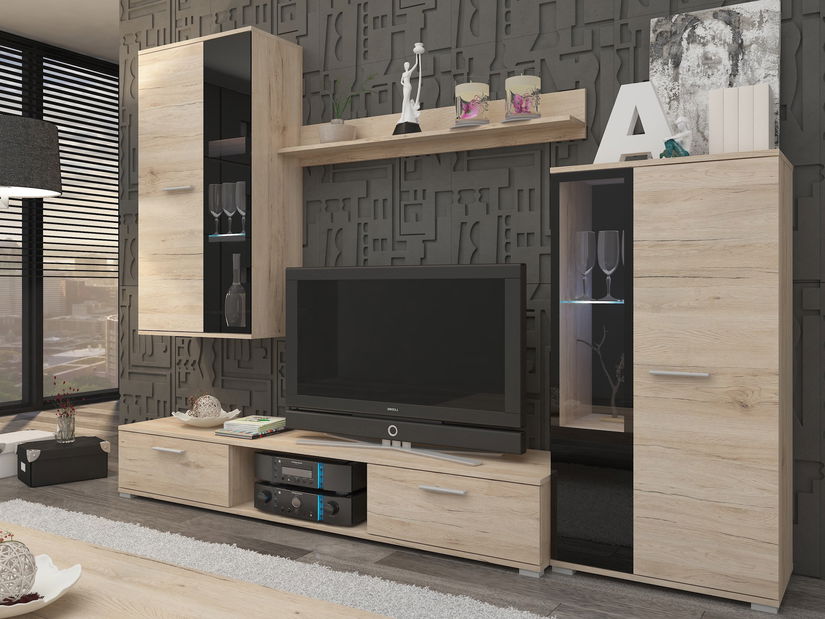 Obývací stěna Saul (san remo jasný)