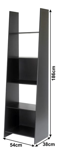 Regál Demaris (černá)