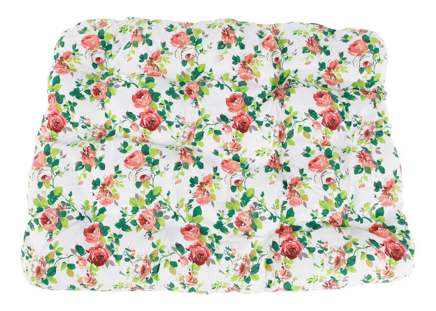 Závěsné houpací dvojkřeslo Dalvoa 2 (bílá + vzor)