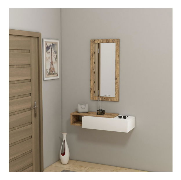 Police Sepona (bílá + borovice atlantická)