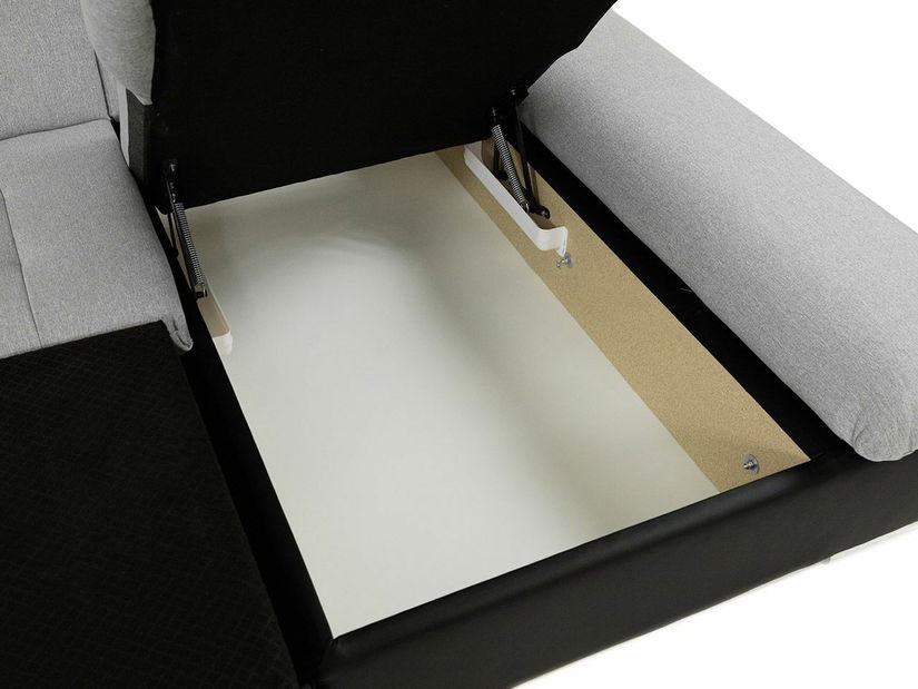 Sedací souprava Jude (L) (ekokůže Soft 017 + Bristol 2460) *výprodej