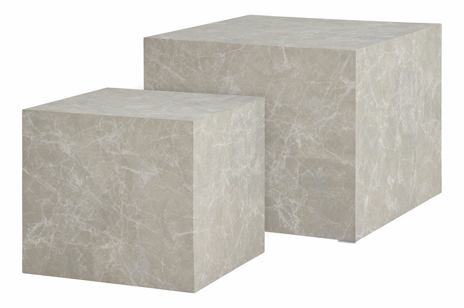 Set 2 ks konferencních stolků Pesalia 1 (mramor)