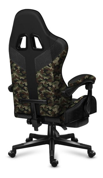 Herní křeslo Fusion 4.7 (černá + kamufláž)