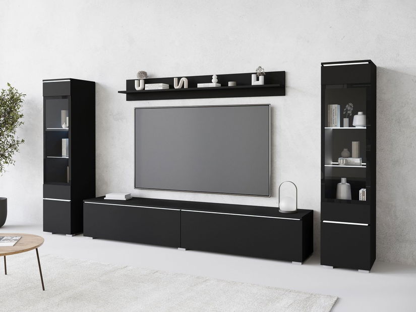 Nábytek do obývacího pokoje Selwyn II (grafit)