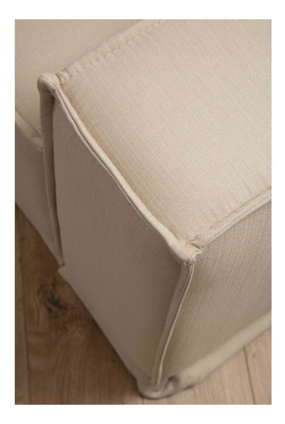 Rohová sedačka Legaletta 1 (krémová)