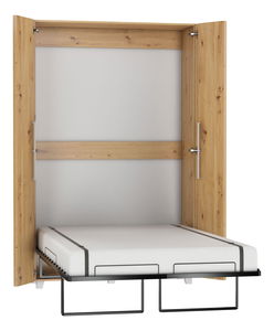 Sklápěcí postel 120 Todd (dub artisan) (vertikální)