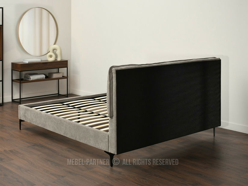 Manželská postel 180 cm Creame 180 (šedá + černá)