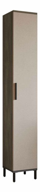 Policová skříň Vega 3 (hnědá + antracit)