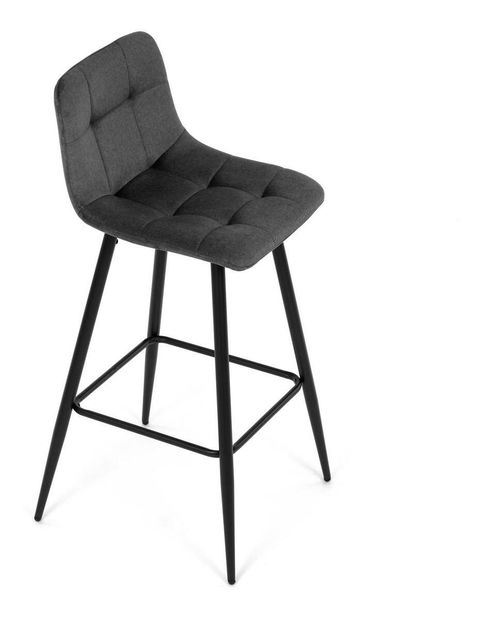 Barová židle Asegurando (tmavě šedá)