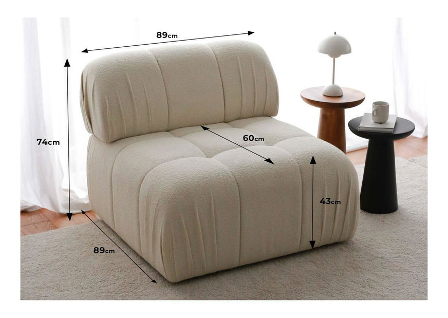 Křeslo Solorazzo (bílá)