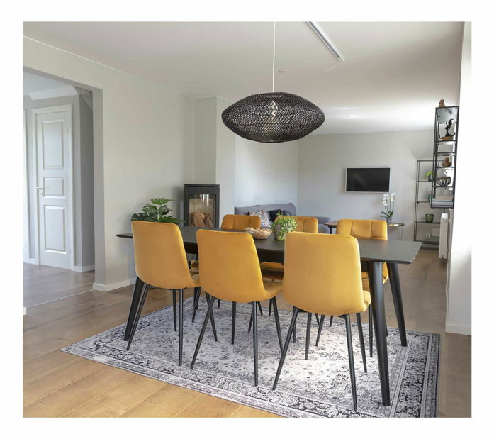 Jídelní židle Miveria 1 (hořčicová)