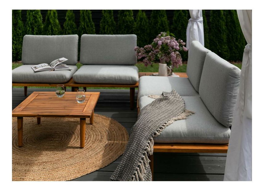 Zahradní set Compobasso (pro 4 osoby) (šedá)