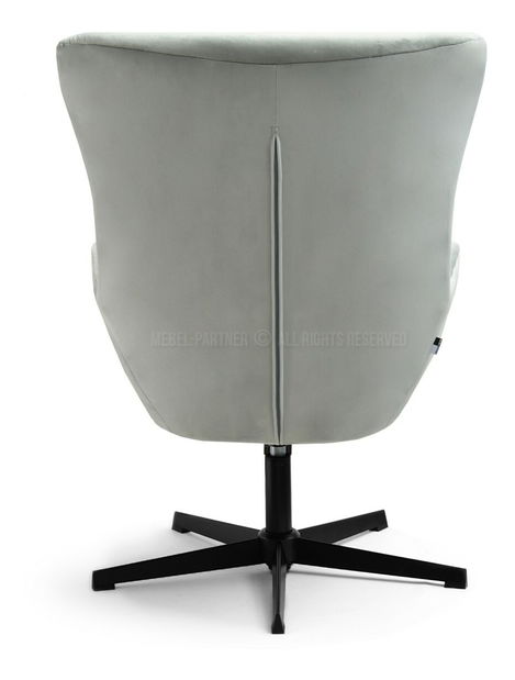 Křeslo Aaron (šedá + černá)