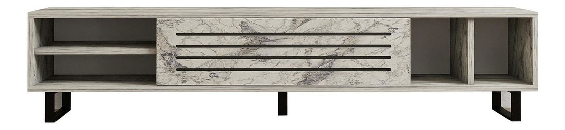 TV stolek/skříňka Samba (mramor frézie)