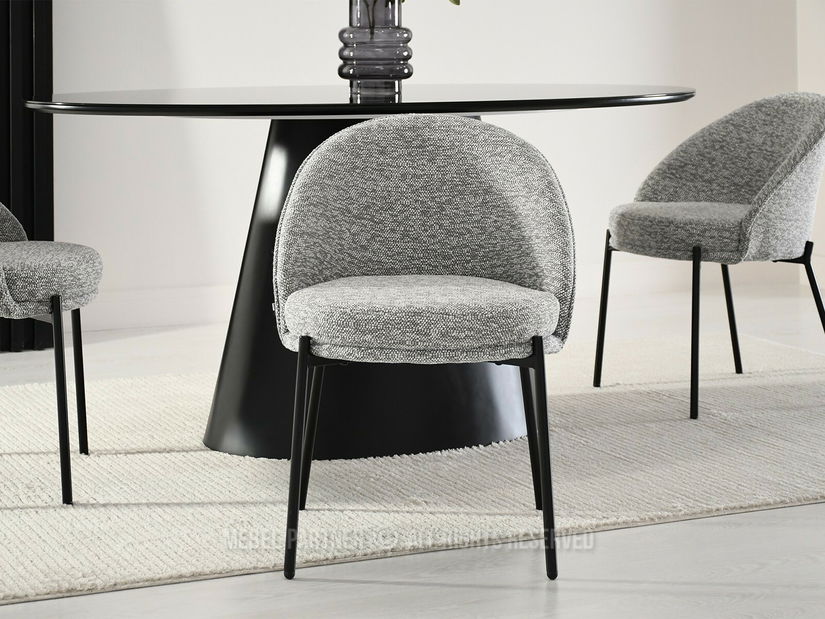 Židle Marine (šedá + černá)