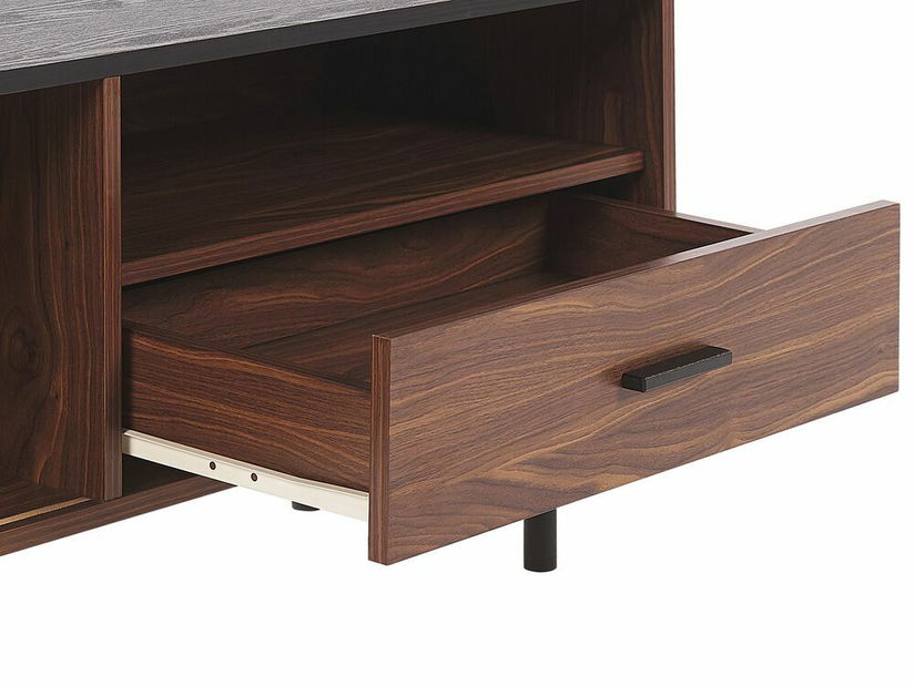 TV stolek Johnny (tmavé dřevo)