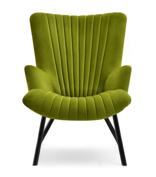 Designové křeslo Lanzaris (zlatá)