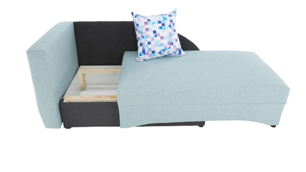 Lenoška Belanna (mentolová + šedá)