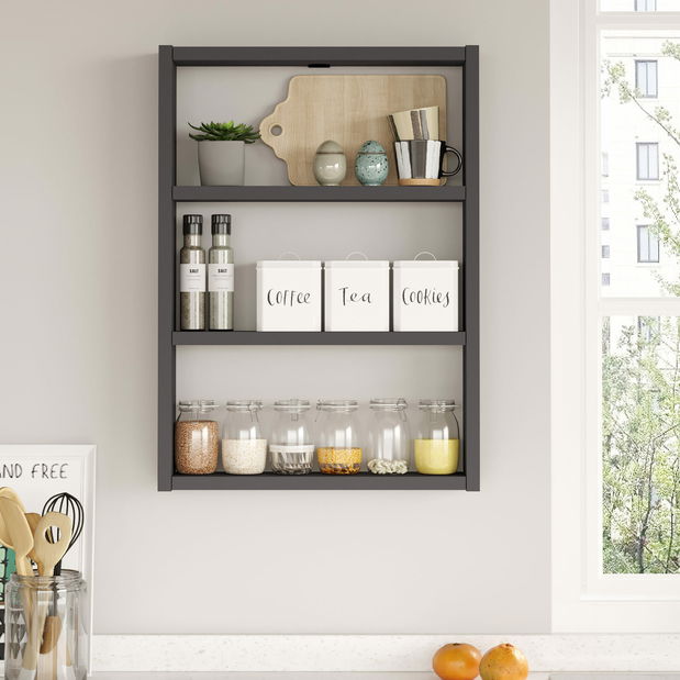 Polička Pastry (Antracit)