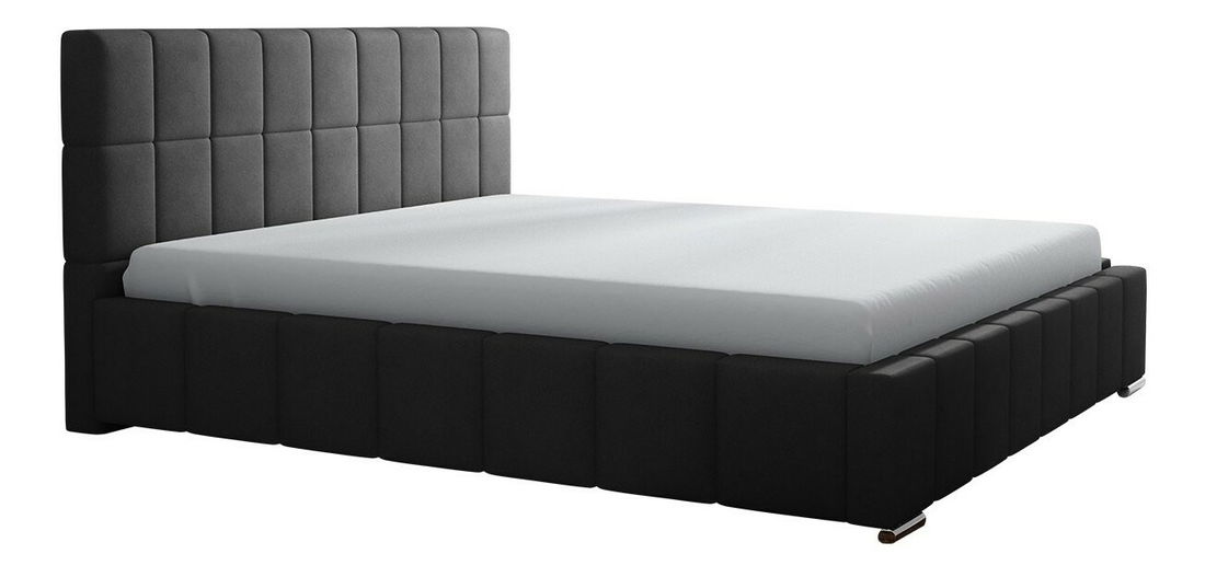 Čalouněná postel s úložným prostorem Mikael (160x200) (Rico 1)