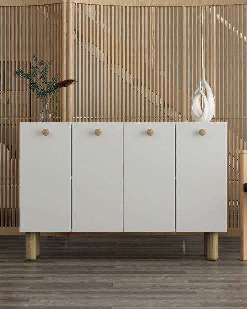 Skříňka Ilaya (antracit + stříbrná)