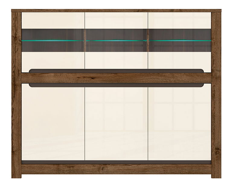 Vitrína BRW Ruso KOM3W3D