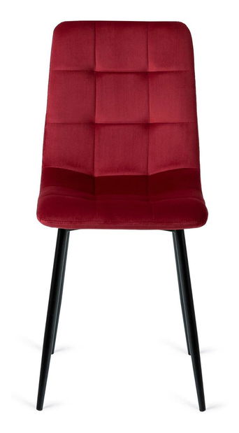 Jídelní židle Permite (bordó)