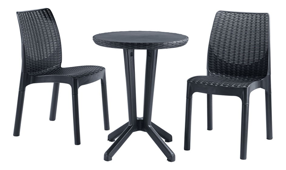 Zahradní nábytek Bistro Set (stůl: vzor mozaika)