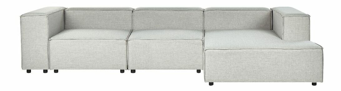 Rohová sedací souprava Afrika (len šedá) (L)