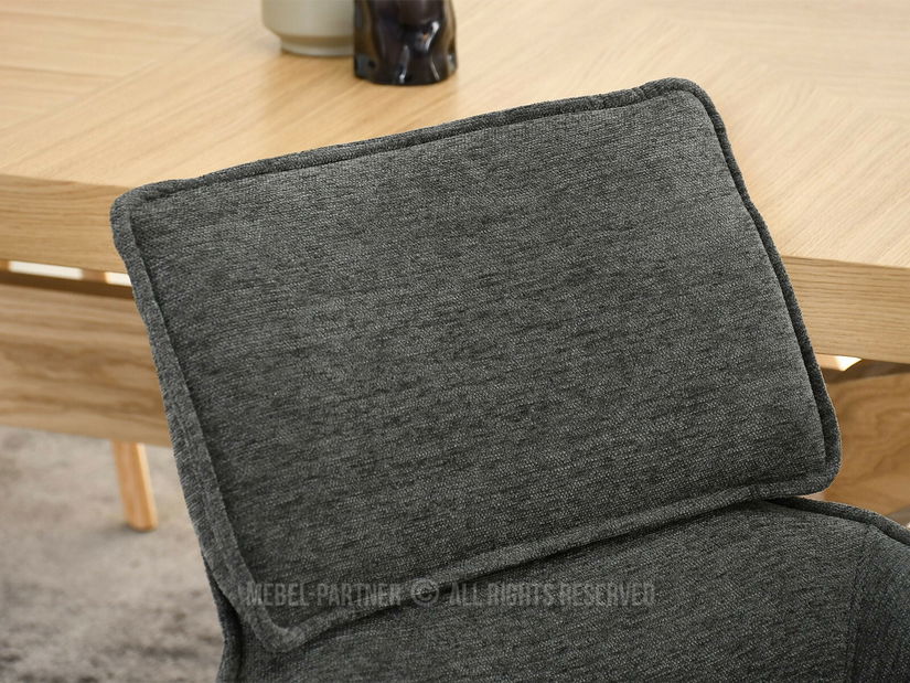 Jídelní židle Distorsion (grafitová + dub)