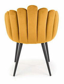 Jídelní židle Kiana (hořčicová)