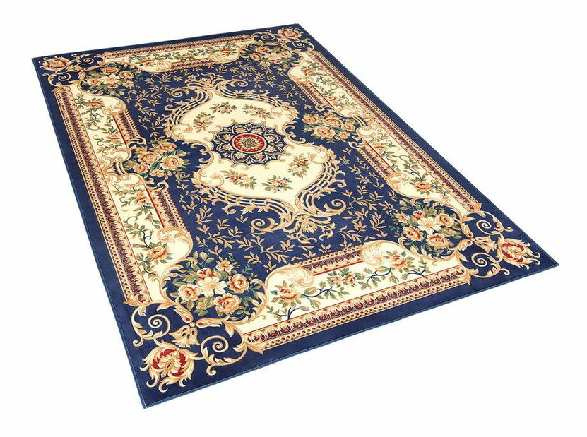 Koberec 200 cm Gazi (tmavě modrá)