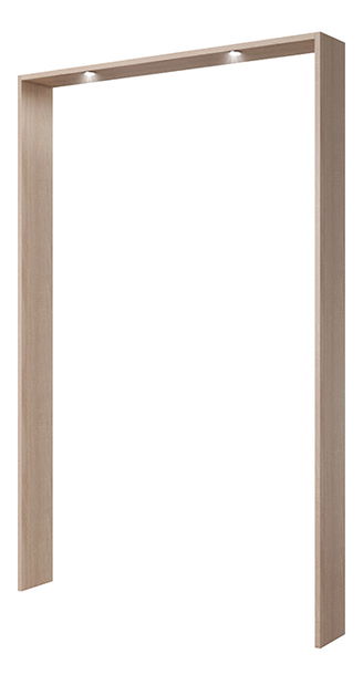 Šatní skříň Xenos 140 (bílá + dub sonoma)