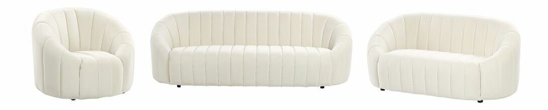 Sedací souprava 3+2+1 Malza (bílá) *výprodej