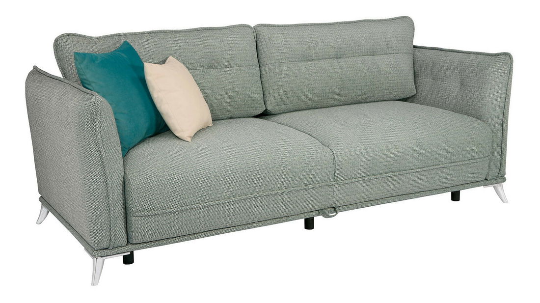 Pohovka BRW Torres II LUX 3DL (zelenobílá)