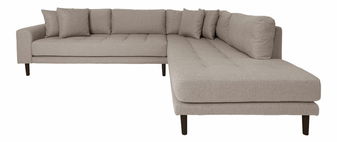 Rohová sedací souprava (P) Lvaveriaora L (kamenná)