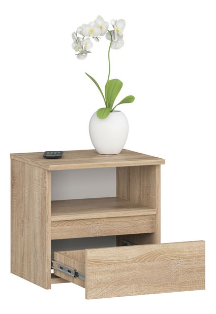 Noční stolek Cincuenta (dub sonoma)