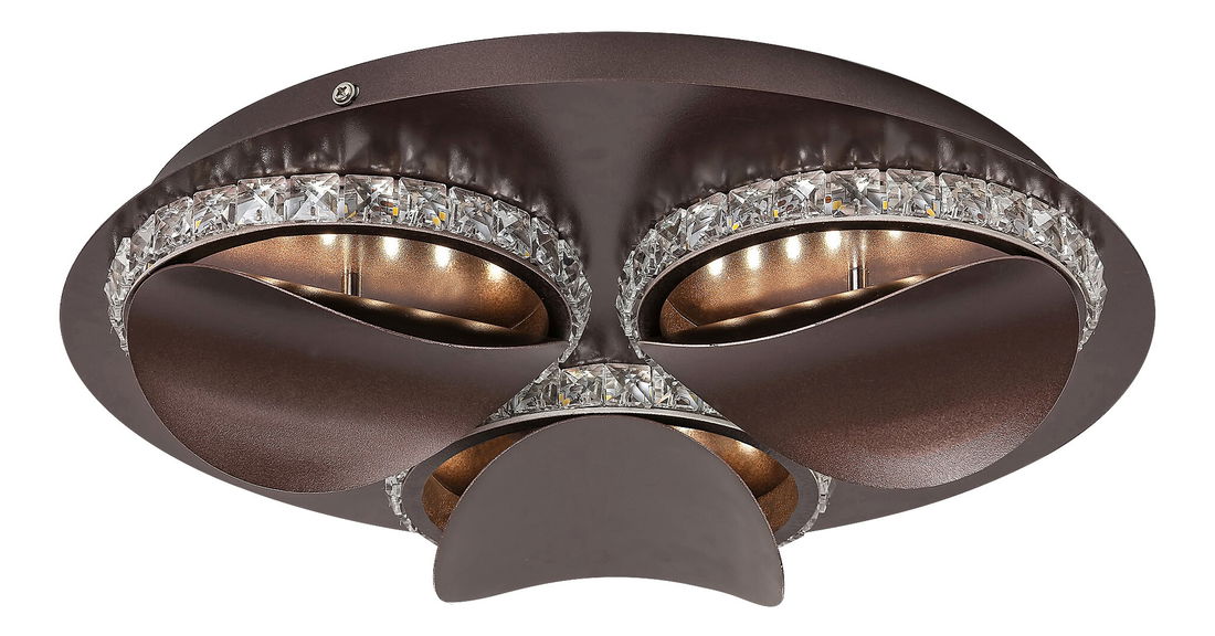 Stropní svítidlo Capri (metalická hnědá)