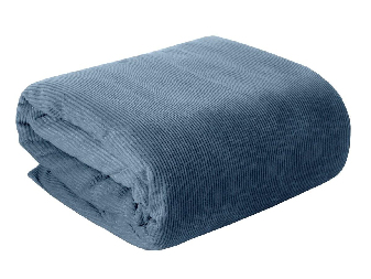 Přehoz na postel 240x220 cm Ister (navy)