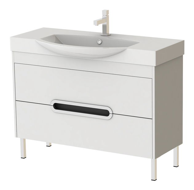 Koupelnová skříňka s umyvadlem Juventa Monza Mn-100 W