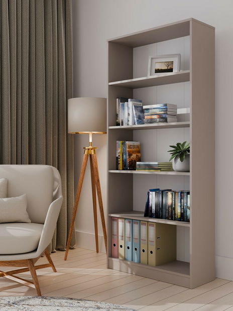 Regál Refarencios 4 (světlohnědá)