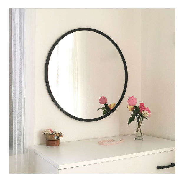 Zrcadlo cheval Piseni (černá)