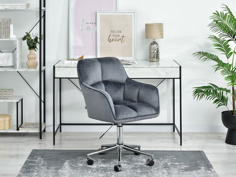 Křeslo Island (grafit + černá)