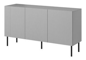 Skříňka Asania (černá + šedá)