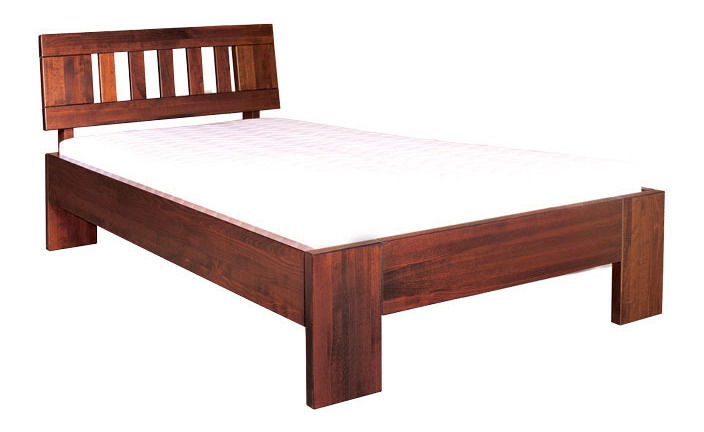 Jednolůžková postel 80 cm LK 183 (buk) (masiv)